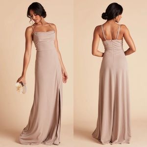 Formal Dress — Birdy Grey Ash Dress, Taupe, Size Medium (US 6-8)